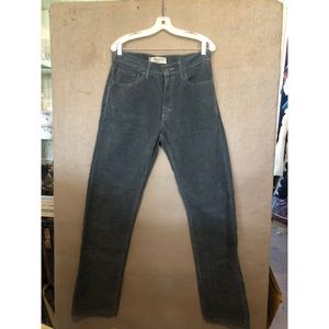 Levi’s 505 Jeans Regular Fit Gray corduroy 33/34